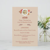 Menu Thanksgiving calories niet tellen (Staand voorkant)