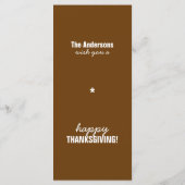 Menu Thanksgiving najaarstructuur (Achterkant)