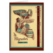  menu Tiki uit de midden eeuw (Voorkant)