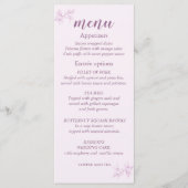 Menu Timless Flower Wedding (Voorkant)