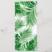 Menu Tropisch Geëigend huwelijk (Achterkant)