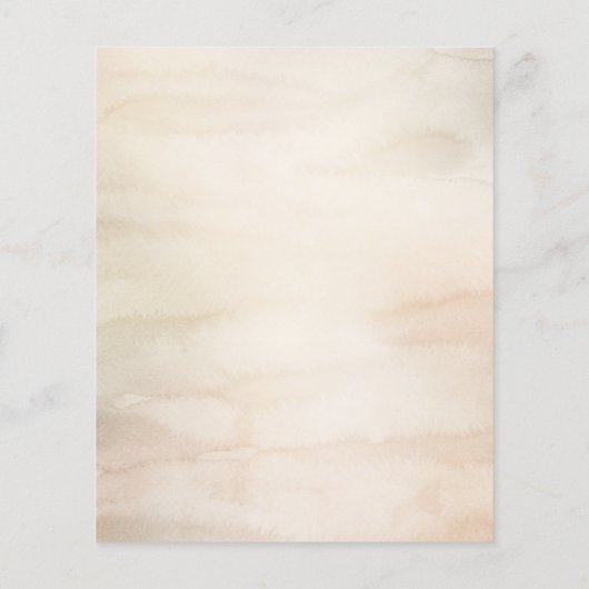 Menu Tropisch gestuurde handpalmbladeren (Achterkant)