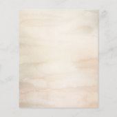 Menu Tropische Drinken met handpalmen met rode bla (Achterkant)