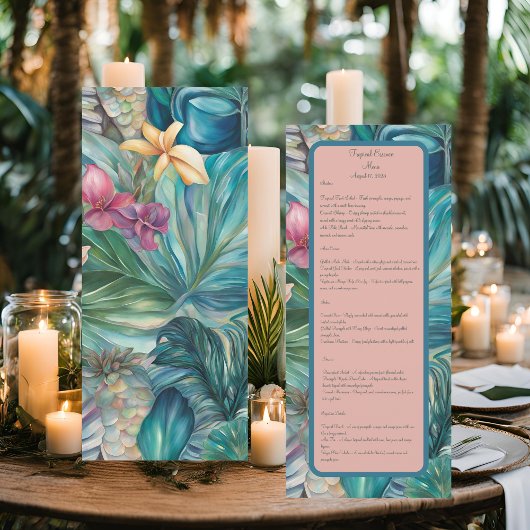 Menu Tropische essentie