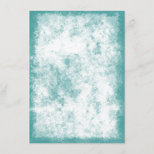 Menu Tropische palmbomen strandbruiloft (Achterkant)