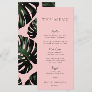 Menu Tropische Roos bestemming huwelijk
