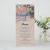 Menu Tropische stransport (Staand voorkant)