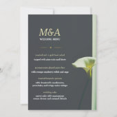 Menu Trouwen Kaart (Voorkant)