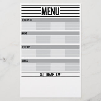 Menu Vakantiemateriaal en Potluck Guide BACK
