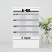 Menu Vakantiemateriaal en Potluck Guide BACK (Staand voorkant)