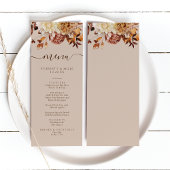 Menu Vallende bladeren taupe