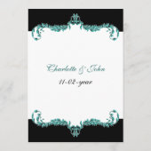 menu van de wattenbruiloft (Achterkant)