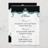 menu van de wattenbruiloft (Voorkant / Achterkant)