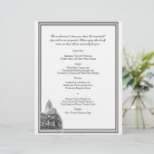 Menu van de weddenschap op de bestemming Philadelp (Staand voorkant)