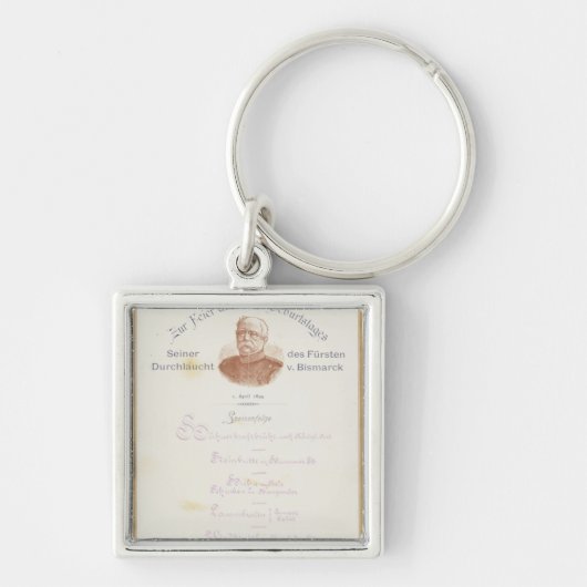Menu van Prince von Bismarcks Sleutelhanger (Voorkant)