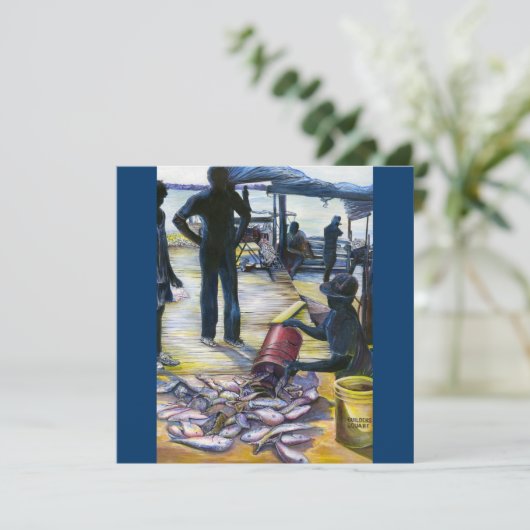 Menu van vandaag, Harbour Island (Staand voorkant)