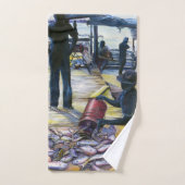 Menu van vandaag, Harbour Island, Bahama's Bad Handdoek (Handdoek)