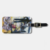 Menu van vandaag, Harbour Island, Bahamas Bagagela Bagagelabel (Voorkant horizontaal)