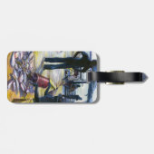 Menu van vandaag, Harbour Island, Bahamas Bagagela Bagagelabel (Achterkant horizontaal)