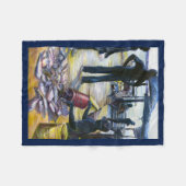 Menu van vandaag, Harbour Island, Bahama's Fleece Deken (Voorkant (Horizontaal))