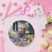 Menu van vandaag, Harbour Island, Bahama's Papieren Bordje (Feest)