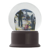 Menu van vandaag, Harbour Island, Bahama's Sneeuwbol (Achterkant)