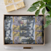 Menu van vandaag, Harbour Island, Bahama's Tissuepapier (Geschenk)