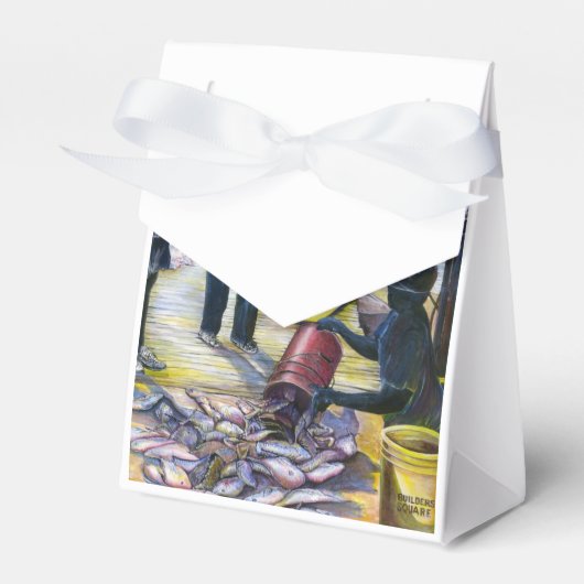 Menu van vandaag, Harbour Island Bedankdoosjes (Voorkant Zijde)