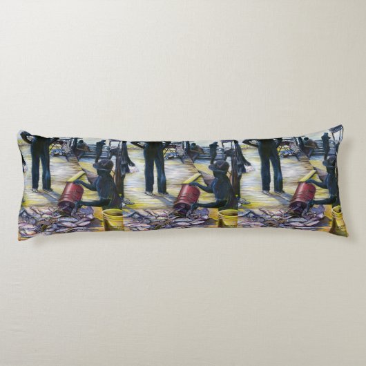 Menu van vandaag, Harbour Island Lichaamskussen (Achterkant)