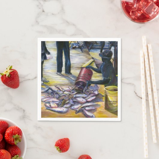 Menu van vandaag, Harbour Island Servet (Insitu)