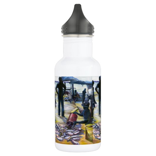 Menu van vandaag, Harbour Island Waterfles (Links)