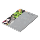 Menu van vandaag maalt keuken eetgerei notitieblok (Linkerzijde)