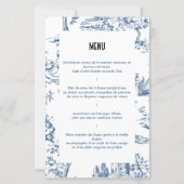 Menu Victoria (Voorkant)