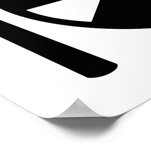 menu Vinyl DJ Poster (Hoek)
