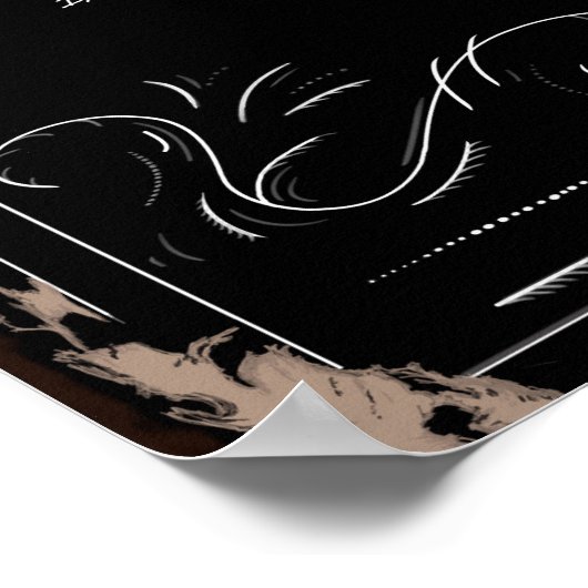 Menu Vloeiingen Poster (Hoek)