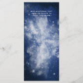 Menu voor de eerste verjaardag in de buitenruimte (Achterkant)