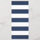 Menu waterverf Floral Nautical Wedding (Achterkant)