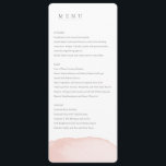 menu waterverf gemengde bruiloft (EENVOUDIGE INDEL<br><div class="desc">waterverf het brutale trouwmenu. Elegant modern bruiloft. Deel van een collectie</div>