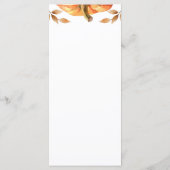 Menu waterverf Pumpkin Weddenschap (Achterkant)