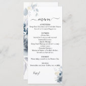 Menu waterverf Rozen bruiloft (Voorkant / Achterkant)