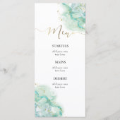 Menu waterverf-welkomstmenu (Voorkant)