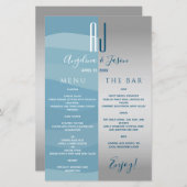 Menu Weddenbalk (Voorkant / Achterkant)