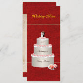 Menu Weddenschap (Voorkant / Achterkant)