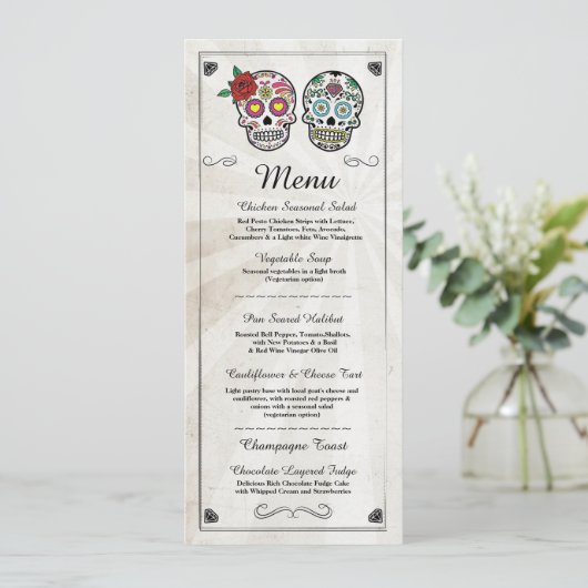 Menu Weddenschappen (Staand voorkant)