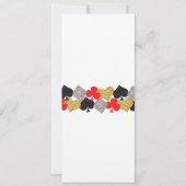 Menu Weddenschappen Kaart Las Vegas (Achterkant)