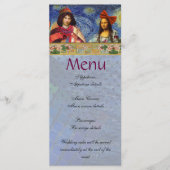 Menu Whimsical Fun Vintage Wedding (Voorkant)