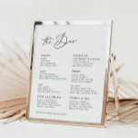 Menu White Modern Calligraphy Wedding Bar<br><div class="desc">Ontworpen om te coördineren met voor het Collectie van de Uitnodiging van het Pure Bieden. Klik op "Details" om meer informatie te wijzigen. Om de tekst te verplaatsen of de grootte, de doopvont, of de kleur te veranderen, klik "uitgeven gebruikend het Hulpmiddel van het Ontwerp". Uitzicht de verbinding van het...</div>