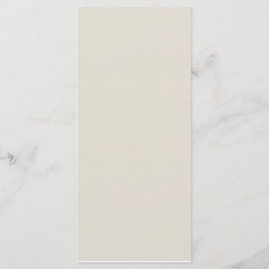  menu Wilde Baby shower (Achterkant)