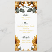 Menu Zonnebloempitten (Voorkant)