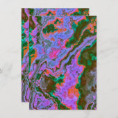 Menu Zure marmer (Voorkant / Achterkant)